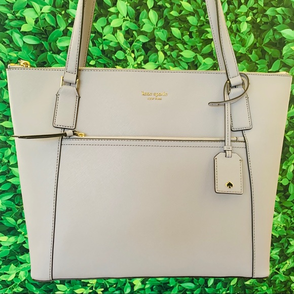 Kate Spade Cameron Large Pocket Tote Icy Lavender - Picture 6 of 8